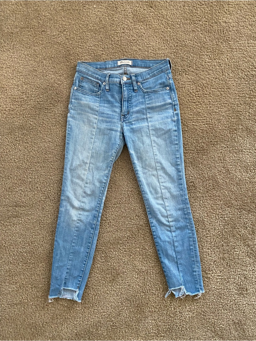 Madewell 9” High Rise Skinny Jeans Size 27